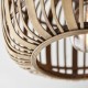67344-001 Natural Bamboo Ceiling Lamp