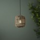 67345-001 Natural Bamboo Pendant