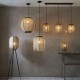 67346-001 Dark Wood 3 Light over Island Fitting with Natural Linen Shades 67346-001 Dark Wood 3 Light over Island Fitting with Natural Linen Shades