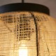 67346-001 Dark Wood 3 Light over Island Fitting with Natural Linen Shades 67346-001 Dark Wood 3 Light over Island Fitting with Natural Linen Shades