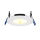66329-001 Bathroom LED Matt White Recessed Downlight 4CCT