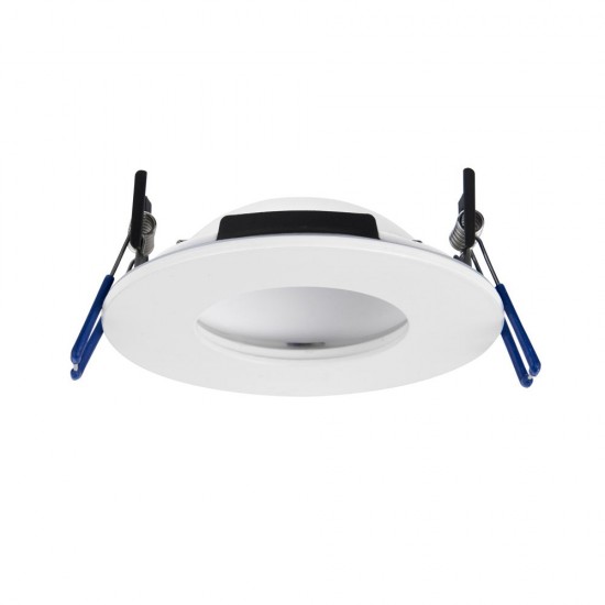 66329-001 Bathroom LED Matt White Recessed Downlight 4CCT