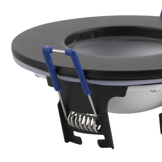 66330-001 Bathroom LED Matt Black Recessed Downlight 4CCT 66330-001 Bathroom LED Matt Black Recessed Downlight 4CCT
