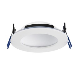 66331-001 Bathroom CCT Matt White Recessed Downlight 12W