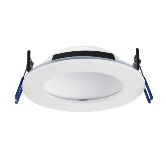 66331-001 Bathroom CCT Matt White Recessed Downlight 12W