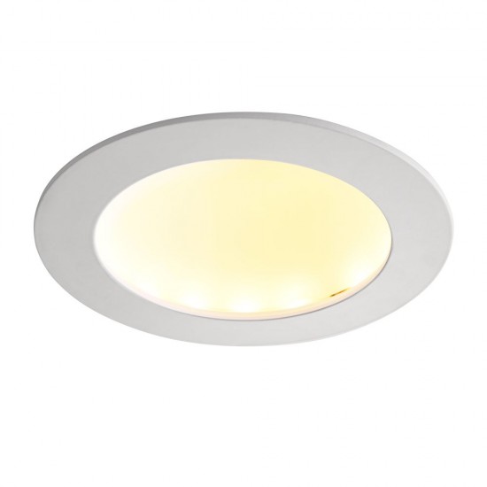66332-001 Bathroom CCT Matt White Recessed Downlight 15W