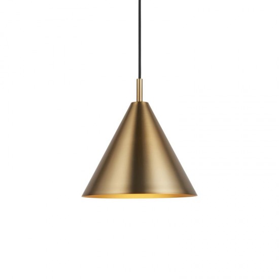 61539-001 Warm Antique Brass Pendant