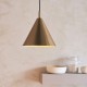 61539-001 Warm Antique Brass Pendant