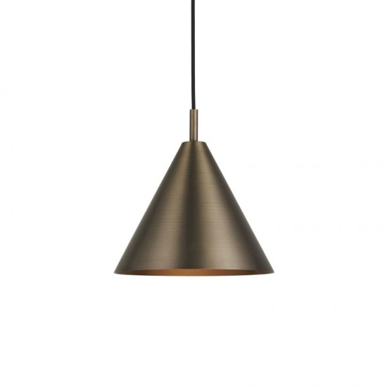 61538-001 Brushed Antique Bronze Pendant