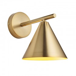 61537-001 Warm Antique Brass Wall Lamp 61537-001 Warm Antique Brass Wall Lamp