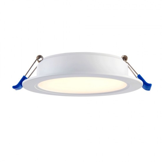 66361-001 LED Matt White Recessed Downlight CCT 9W