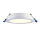 66361-001 LED Matt White Recessed Downlight CCT 9W