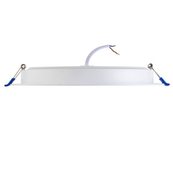 66363-001 LED Matt White Recessed Downlight CCT 24W