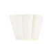 82855-001 Unglazed Scalloped Edge Ceramic Wall Light