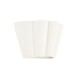 82855-001 Unglazed Scalloped Edge Ceramic Wall Light