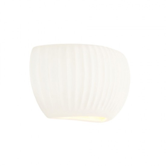 82856-001 Unglazed Ceramic Wall Lamp