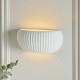 82856-001 Unglazed Ceramic Wall Lamp