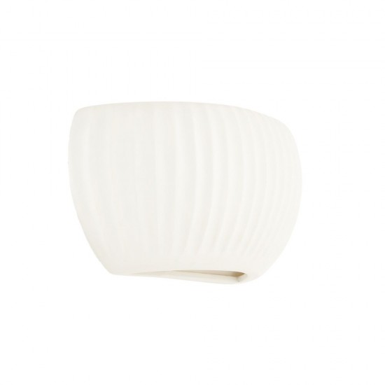 82856-001 Unglazed Ceramic Wall Lamp