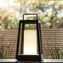 7457-001 Portable Indoor/Outdoor Rechargeable Table Lamp