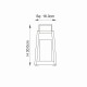 7457-001 Portable Indoor/Outdoor Rechargeable Table Lamp 7457-001 Portable Indoor/Outdoor Rechargeable Table Lamp