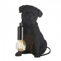 61533-001 Pug Puppy Black Table Lamp 61533-001 Pug Puppy Black Table Lamp