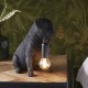 61533-001 Pug Puppy Black Table Lamp