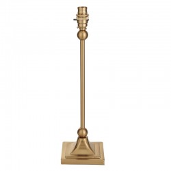 74329-001 - Base Only - Brushed Aged Brass Table Lamp 74329-001 - Base Only - Brushed Aged Brass Table Lamp