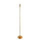 74340-001 - Base Only - Aged Brass Rechargeable LED Floor Lamp