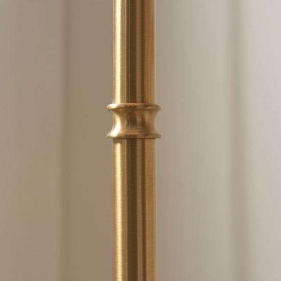 74340-001 - Base Only - Aged Brass Rechargeable LED Floor Lamp