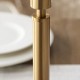 74341-001 - Base Only - Aged Brass Rechargeable LED Table Lamp