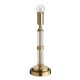 74342-001 - Base Only - Aged Brass Rechargeable LED Table Lamp