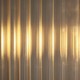 74354-001 Antique Brass 4 Light over Island Fitting with Ribbed Glass