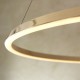 74356-001 French Gold Round LED Pendant