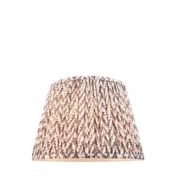 74373-001 - Shade Only - 35 cm Pearl Grey Leaf Tapered Shade 74373-001 - Shade Only - 35 cm Pearl Grey Leaf Tapered Shade