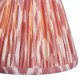 74387-001 - Shade Only - 16 cm Coral Pink Tapered Shade - Clip Gimbal