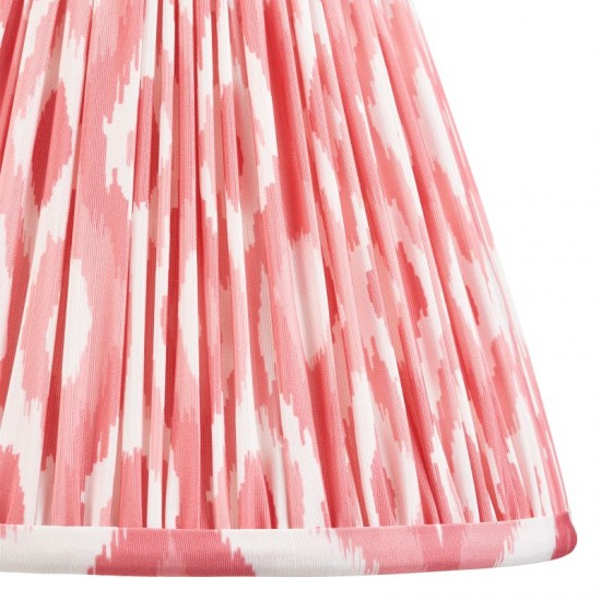 74389-001 - Shade Only - 25 cm Coral Pink Tapered Shade