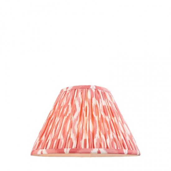 74390-001 - Shade Only - 30 cm Coral Pink Tapered Shade