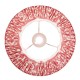 74390-001 - Shade Only - 30 cm Coral Pink Tapered Shade