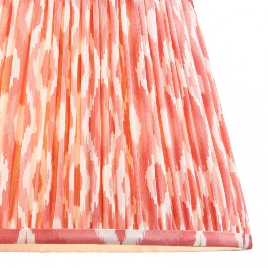 74391-001 - Shade Only - 35 cm Coral Pink Tapered Shade