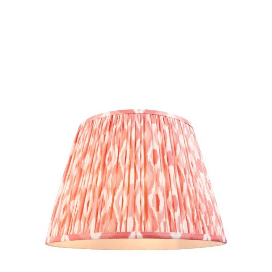 74392-001 - Shade Only - 40 cm Coral Pink Tapered Shade