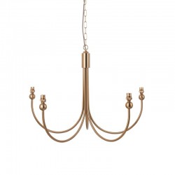 74414-001 - Base Only - Brushed Aged Brass Centre Fitting 74414-001 - Base Only - Brushed Aged Brass Centre Fitting