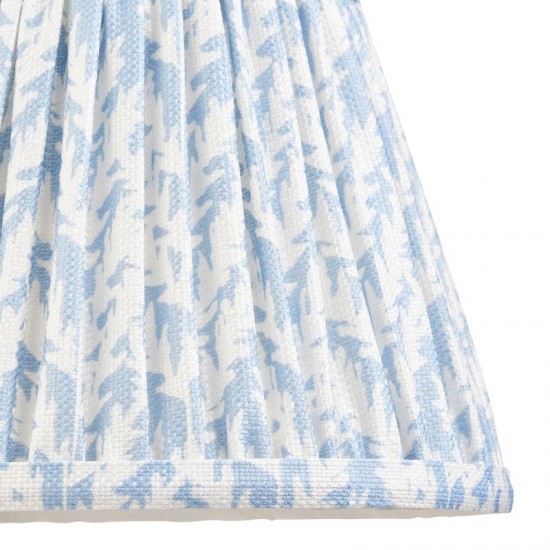 74436-001- Shade Only - 20 cm Shell Bay Blue Leaf Tapered Shade