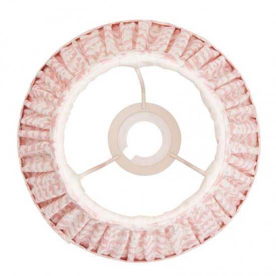 74439-001 - Shade Only - 20 cm Shell Peachy Keen Leaf Tapered Shade