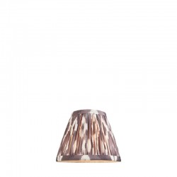 74465-001 - Shade Only - 16 cm Pearl Grey Tapered Shade - Clip Gimbal