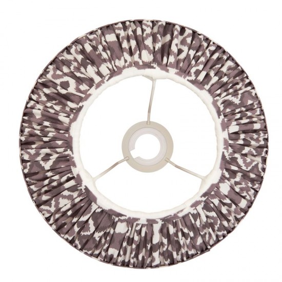 74468-001 - Shade Only - 30 cm Pearl Grey Tapered Shade