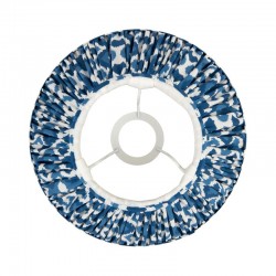 74473-001 - Shade Only - 25 cm Marlin Blue Tapered Shade