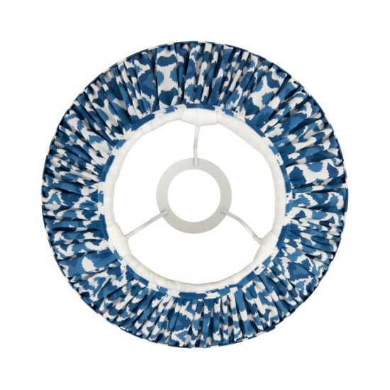 74473-001 - Shade Only - 25 cm Marlin Blue Tapered Shade