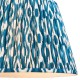 74476-001 - Shade Only - 40 cm Marlin Blue Tapered Shade