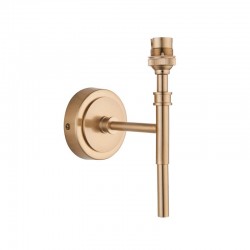 74478-001 - Base Only - Aged Brass Wall Lamp