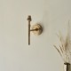 74478-001 - Base Only - Aged Brass Wall Lamp